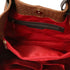 TL KeyLuck - Woven printed leather shopping bag